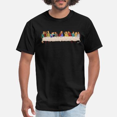 The Last Supper Pixel Art' Men's T 